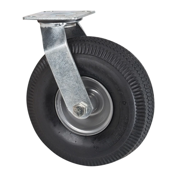 Platform Truck Replacement Caster - Swivel - 10" Wheel