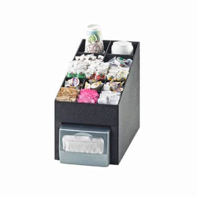 Cal-Mil 2042 10"W x 17-1/4" x 14-3/4"H Classic Condiment Organizer