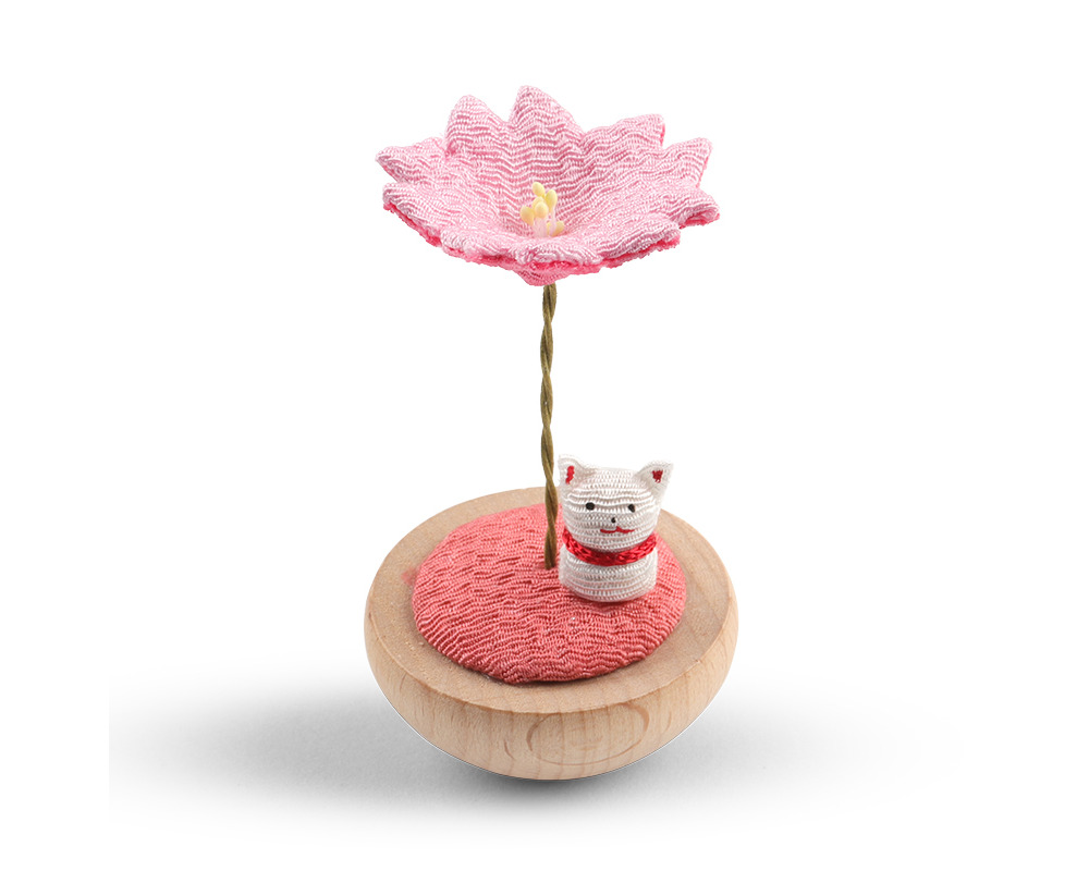Figurine Sakura & Cat