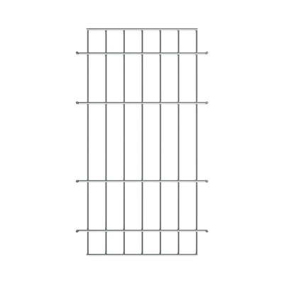 Metro DDH24C-12 Super Erecta Horizontal Divider, Chrome, 12"