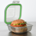 MyGo Sandwich-Sized Compartment Container, 5-1/2" X 5-1/2" X 3-1