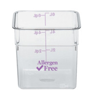 Cambro 6SFSCW441 Camsquare Food Container 6 Quart