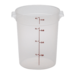 Cambro Translucent 4 qt. Round Food Storage Containers