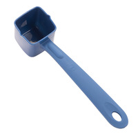 Cook's Brand Solid 8 oz Rite-Size Square Server Portion Utensil