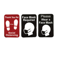 Tablecraft Social Compliance Signs