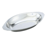 Vollrath Stainless Steel Oval Au Gratin 20 oz