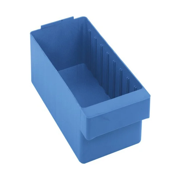 Euro Drawer - Polystyrene - 5-9/16" x 11-5/8" x 4-5/8" - Blue