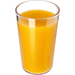 Carlisle 5506-207 9-1/2 oz Clear Tumblers