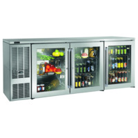 Perlick Corporation BBS84 Refrigerated Back Bar Cabinet Three Section
