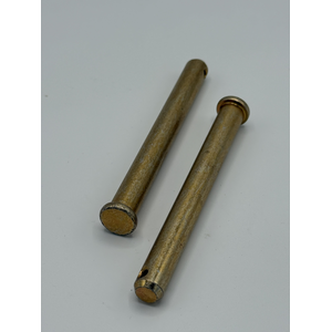 10MM X 95.6MM HARDENED CLEVIS PIN 1045 HT STEEL ZINC YELLOW PER PRINT