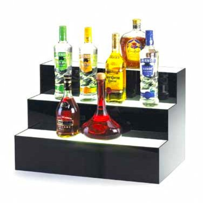 Cal-Mil 1269 24"W x 14-1/2"D x 15-1/2"H Under Lit Bottle Display