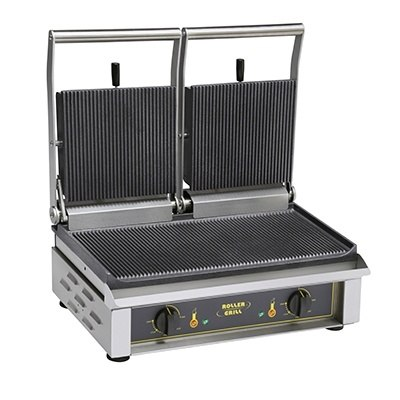 Equipex MAJESTIC Split-Top 24 in. Sodir Electric Double Panini Grill