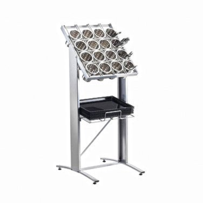 Cal-Mil 2002-74 20-3/4"W x 24"D x 50-1/4"H Flatware & Tray Display