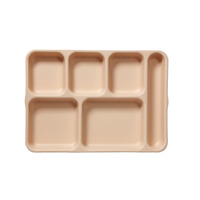 Cook's Brand 630-440 Extra Deep 6-Compartment Food Tray (24/case)
