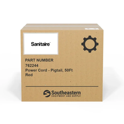 Sanitaire/Bissell - 762244 - Power Cord - Pigtail, 50Ft Red