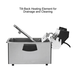 Waring WDF75RC Countertop Deep Fryers