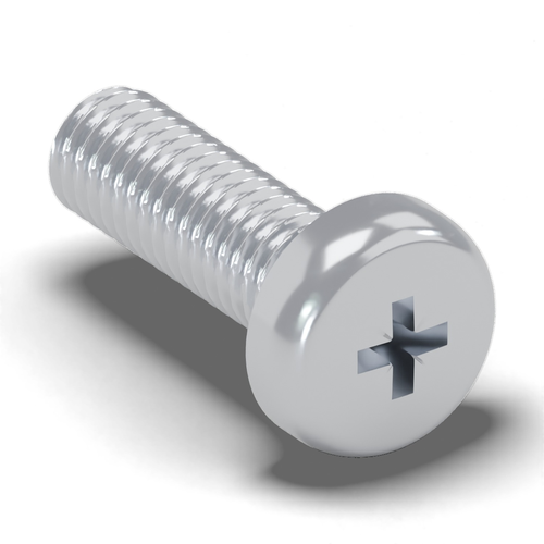 Betco - E8741300 - Screw, Pan Hd Phil, 1/4"-20 x 0.75", ZincFP8