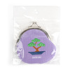 Coin Purse Bonsai Purple