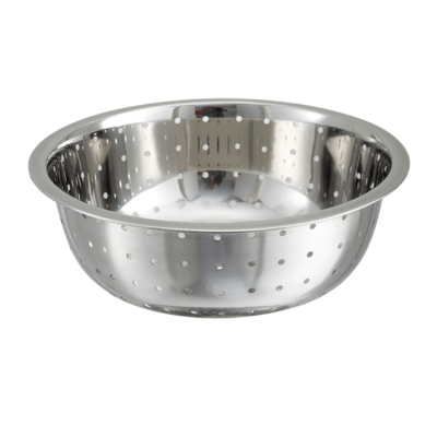Winco CCOD-11L Chinese Colander 11" with 5 Millimeter Holes