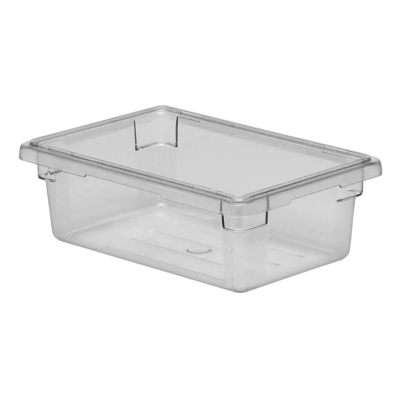 Cambro Camwear 12"L x 18"W x 6"H Clear Food Storage Boxes