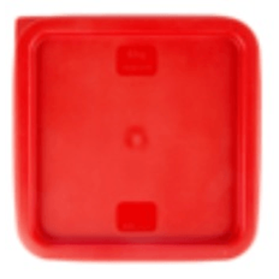 FSE 373-FCC68 Cover For 6 & 8 Qt. Container Red NSF