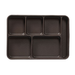 Cook's 626SS 5-Compartment with Flatware Slot Flex Tray