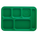 Cambro PS1014437 6 Compartment School Tray