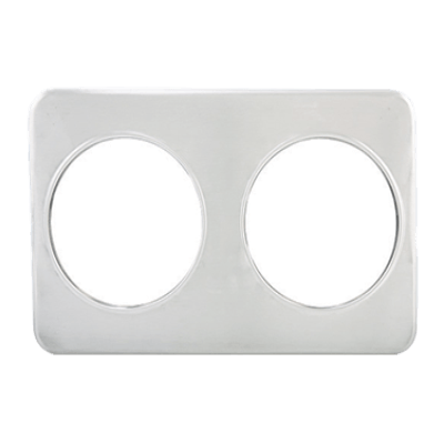 Winco ADP-808 Adapter Plate Two 8-3/8" Holes