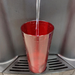 FSE PTS-32R 32 & 20 OZ RED PEBBLED TUMBLERS