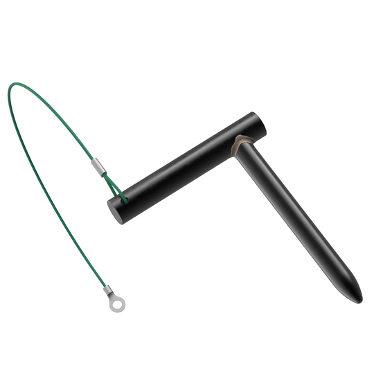Carr Lane CL-4-LP-C L-Pin with Cable Assembly, #11 x 6