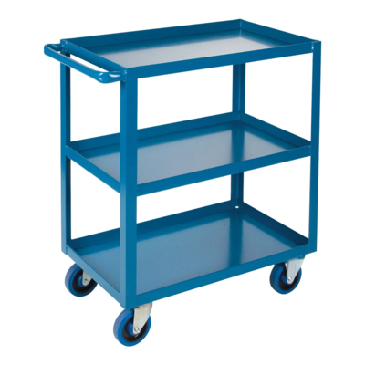 Shelf Cart - 36" x 24" x 48" - 1200 lb Capacity - Steel - 3 Shelf
