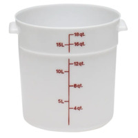 Cambro RFS18148 Poly 18 qt. Round Food Storage Container