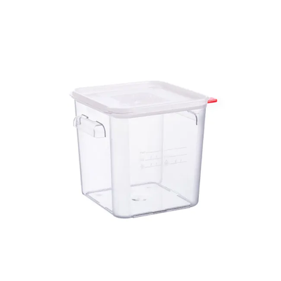 Araven 31854 Square Polycarbonate Container, 8 L./ 8,4 qt