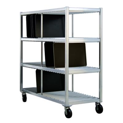 New Age 96706 Mobile 3-Level Tray Drying Rack