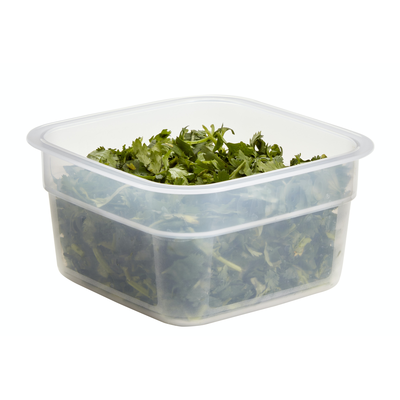 Cambro HFSFSPROPP190 CamSquare® FreshPro Food Container
