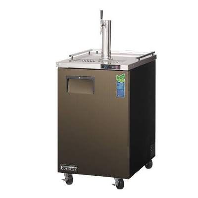 Everest ECF1 Cold Brew Coffee Dispenser 1 Tower Single Tap, 115v, NSF - 8 cu. ft.