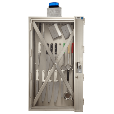 COOK'S 25" X 50" TOOL LOCKER WITH WARNING LIGHT