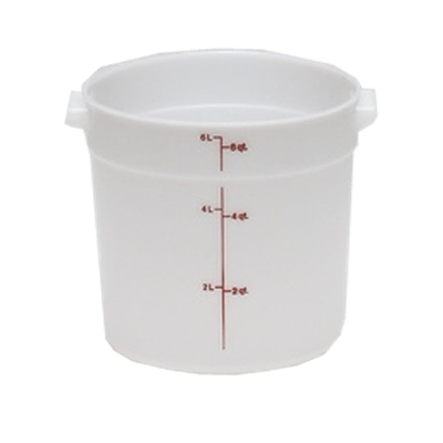 Cambro Poly 6 qt. Round Food Storage Containers