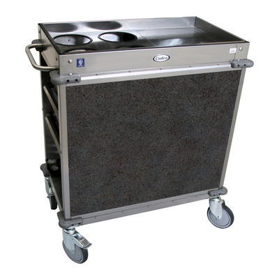 Cadco BC-2-L3 MobileServ® Beverage Cart Standard