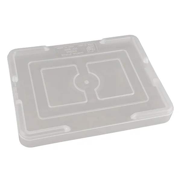 Lid - Divider Box Container - Snap-On - 22-1/2" x 17-1/2" - Clear