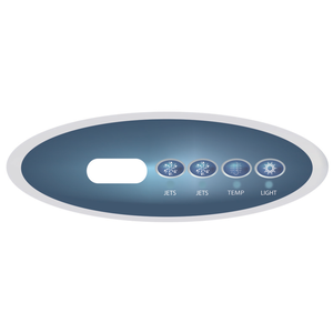 Balboa Series VL240 4 Button Topside Overlay 80-11764