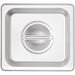 Carlisle 607160C DuraPan™ Stainless Steel 1/6 Size Solid Cover