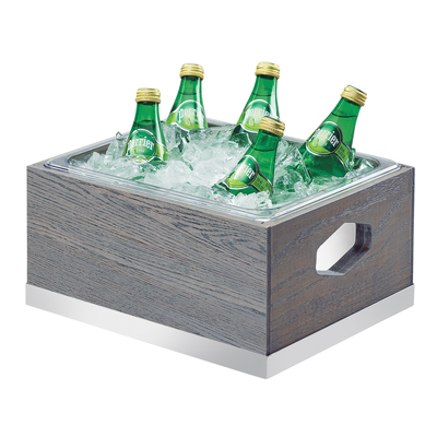 Cal-Mil 3800-10-83 13-1/4"W x 11"D x 7-1/4"H Ashwood Ice Housing