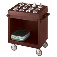 Cambro TDCR12131 Dish Cart & Cutlery Rack 12-Compartment