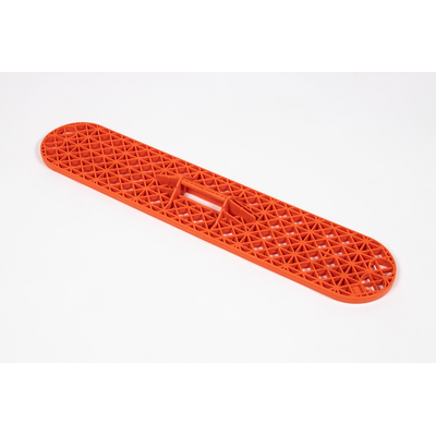 Briarwood 6025-24 5"X24" 100% Orange Shank-Free Plastic Dust Mop