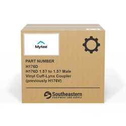 Mytee - H176D - H176D 1.5″ to 1.5″ Male Vinyl Cuff-Lynx Coupler (previously H176V)