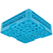 Carlisle RG9-114 OptiClean™ 9-Compartment Blue Glass Rack with 1