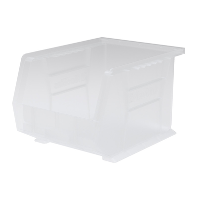 Metro MB30239CLSH Stacking/Hanging Supply Bin, Clear, 10.8" x 8.25" x 7"