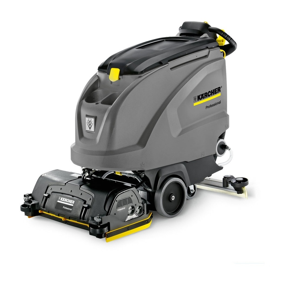Karcher B 60 W Bp walk-behind scrubber, front three-quarter view