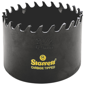 STARRETT CT212 2-1/2'' (64mm) Triple Chip Tungsten Carbide Hole Saw